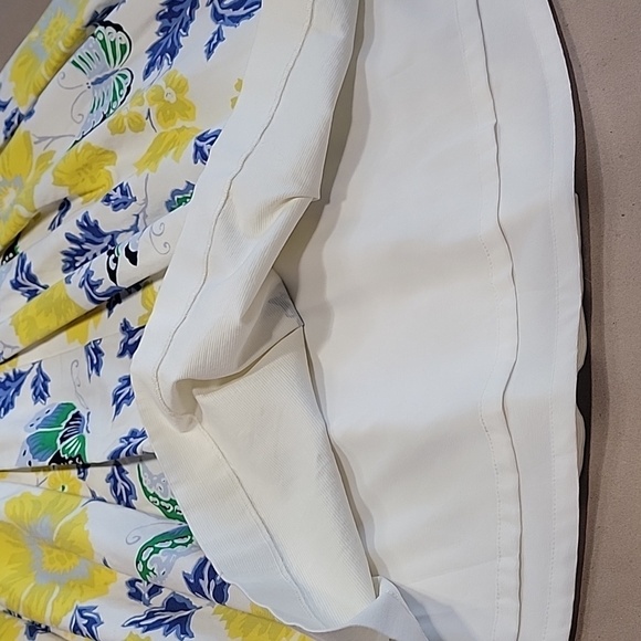 Talbots (RSVP by Talbots) Size 14 Full Flowered Skirt with Butterflies, EUC - Picture 5 of 12